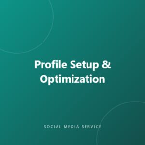 Profile Setup and Optimization