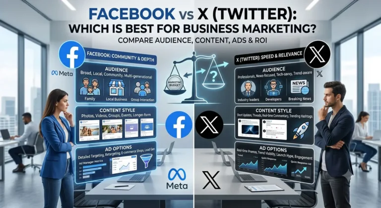 Facebook vs X (Twitter): Which Platform Should You Invest In for Business Marketing?