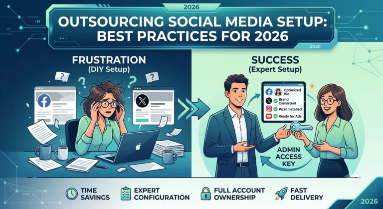 Best Practices for Outsourcing Social Media Account Setup in 2026
